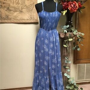 Ces Femme Navy Textured Jumpsuit